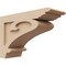 Ekena Millwork 5"W x 15"D x 10"H Classic Mayflower Rough Cedar Woodgrain TimberThane Corbel, Primed Tan CORUR05X15X10MAYRCPR - alternate 1
